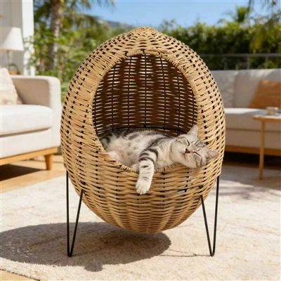 Vantagens das árvores de madeira para gatos